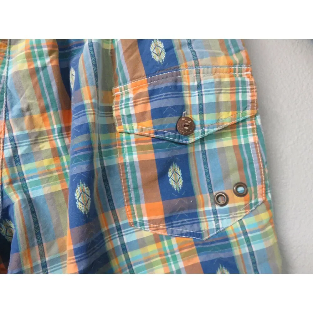 Mens Polo By Ralph Lauren Multicolor Swim Trunks Shorts Size M‎ Geometric